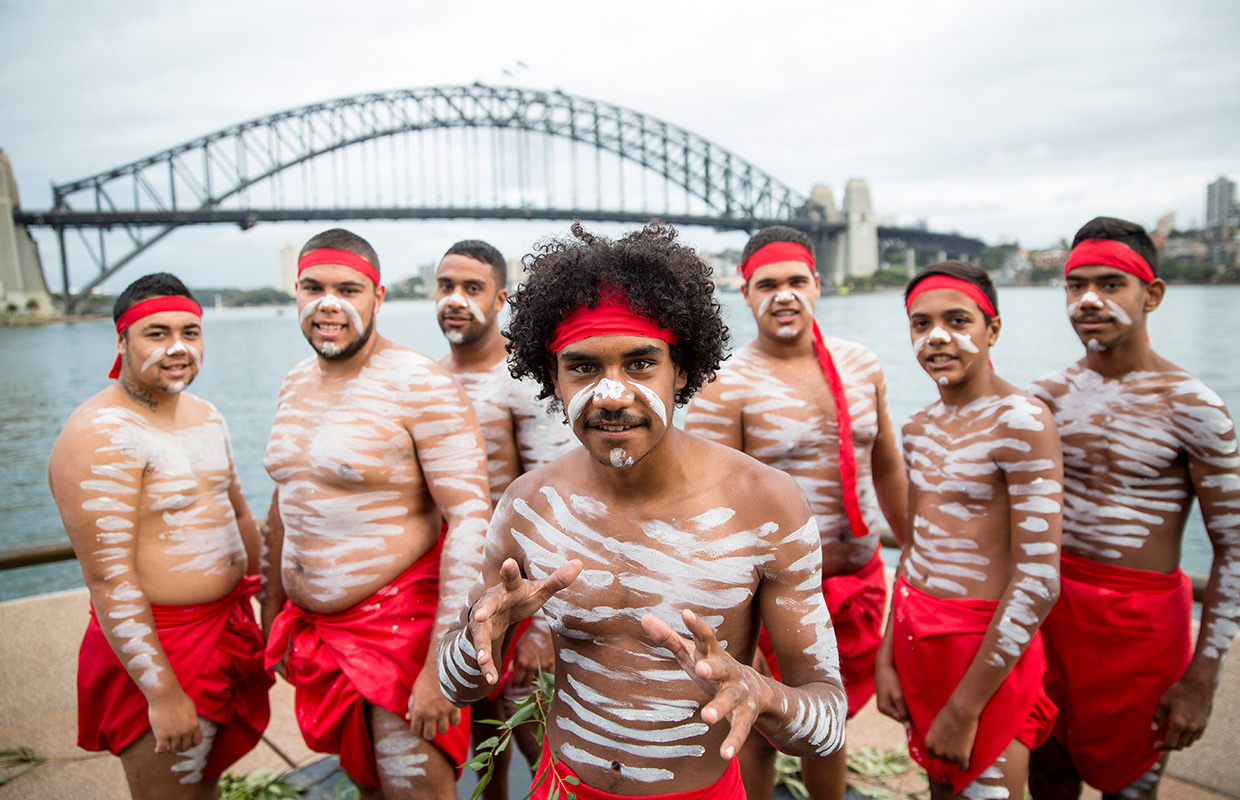 The WugulOra ceremony in Sydney. 