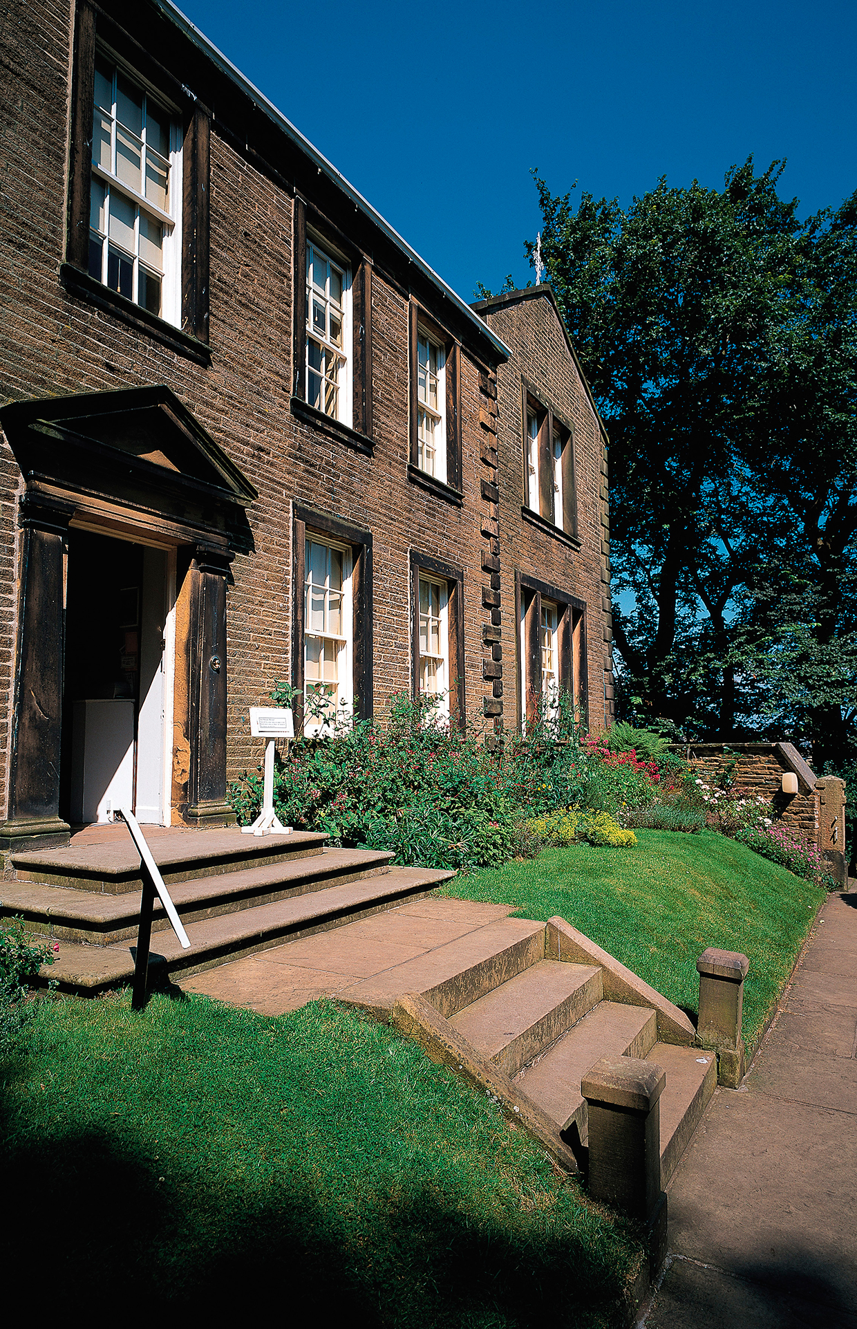 The Parsonage in Haworth, Yorkshire, the Brontë's home, is now a museum.