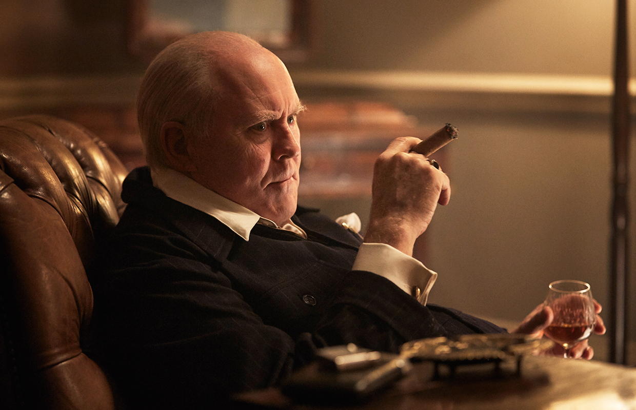 Winston Churchill is played by American actor John Lithgow.
