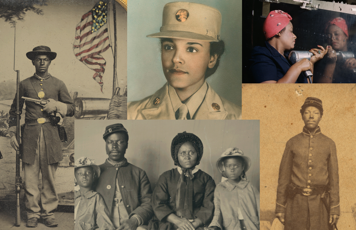 African-American soldiers have played a major part in every conflict since the Civil War, despite having to serve in segregated regiments until after WW2.