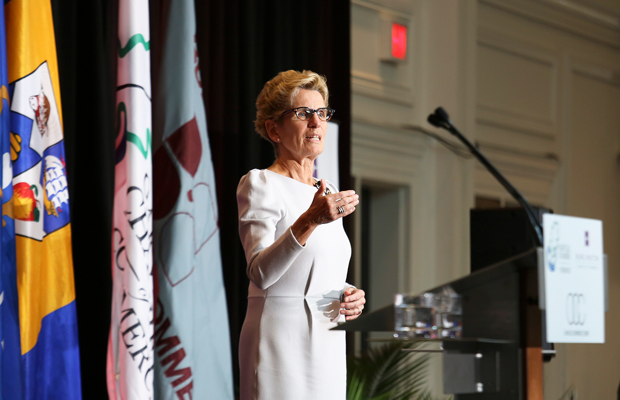 Kathleen Wynne, Liberal Premier of Ontario, has budgeted for a Universal Basic Income experiment.