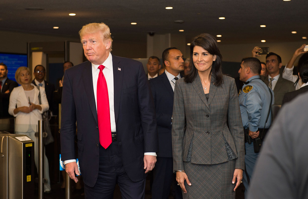 All eyes are on U.S. President Donald Trump as he makes his first appearance at the U.N. General Assembly. How will his “America First” policy square with international diplomacy?