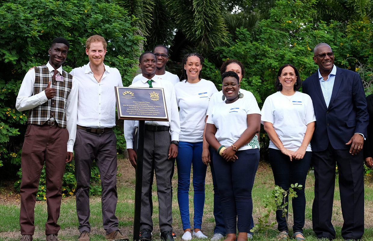 The tiny Caribbean nation of Antigua and Barbuda has established the Victoria Park Botanical Gardens in the centre of the capital city, St John's.