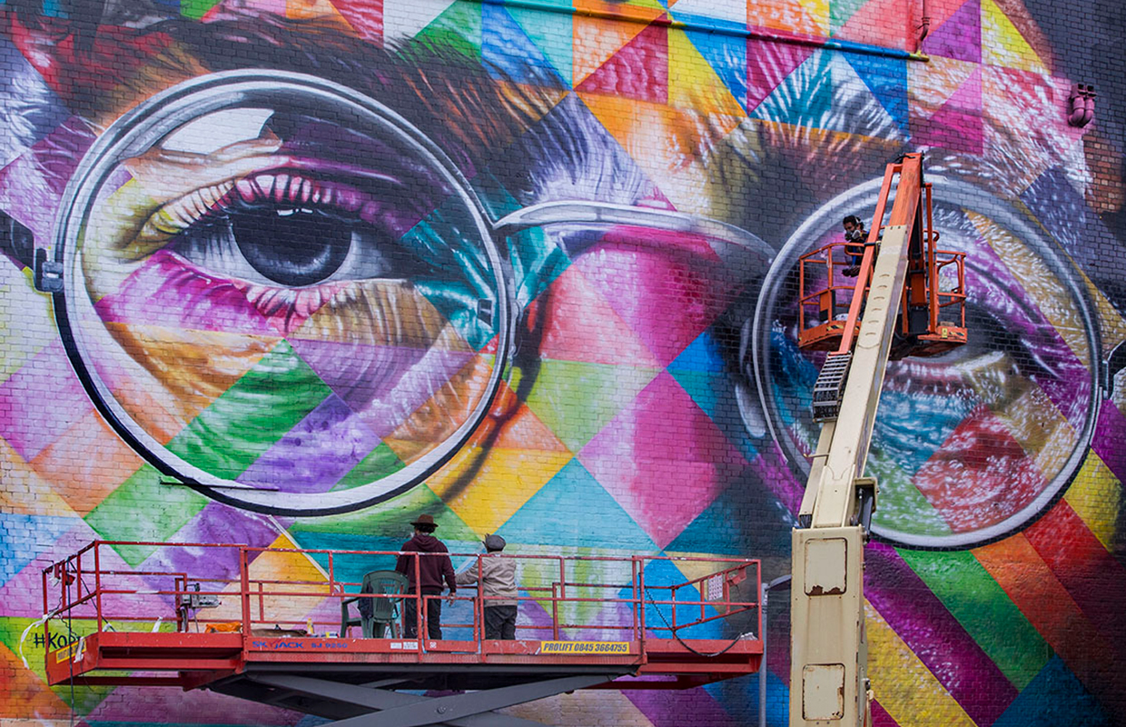 This mural of John Lennon is making way for a new painting in 2018.