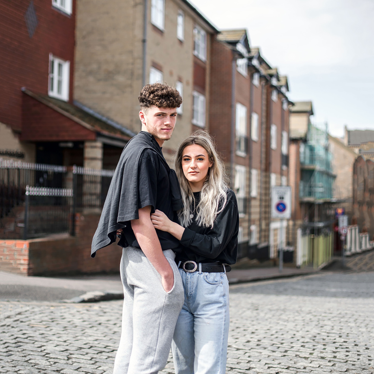 Lee Brodhurst-Cooper photographed this young couple in Folkestone, on England's south coast.