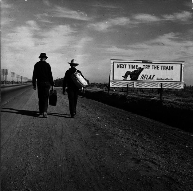 Toward Los Angeles, California, 1937