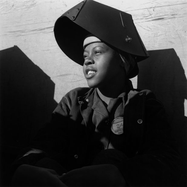 Shipyard Worker, Richmond California, c.943