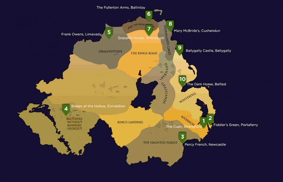 Northern Ireland revisited as Westeros.