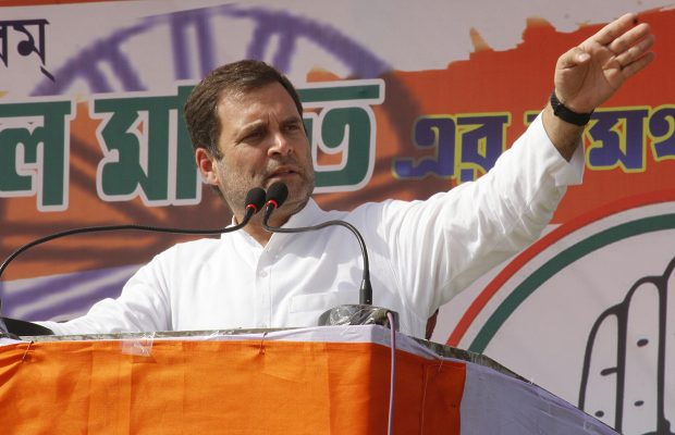 Congress party leader Rahul Gandhi.