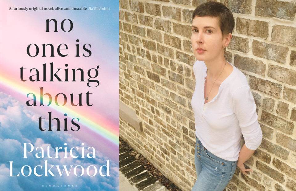Patricia Lockwooand her novel "No One Is Talking About This." 
