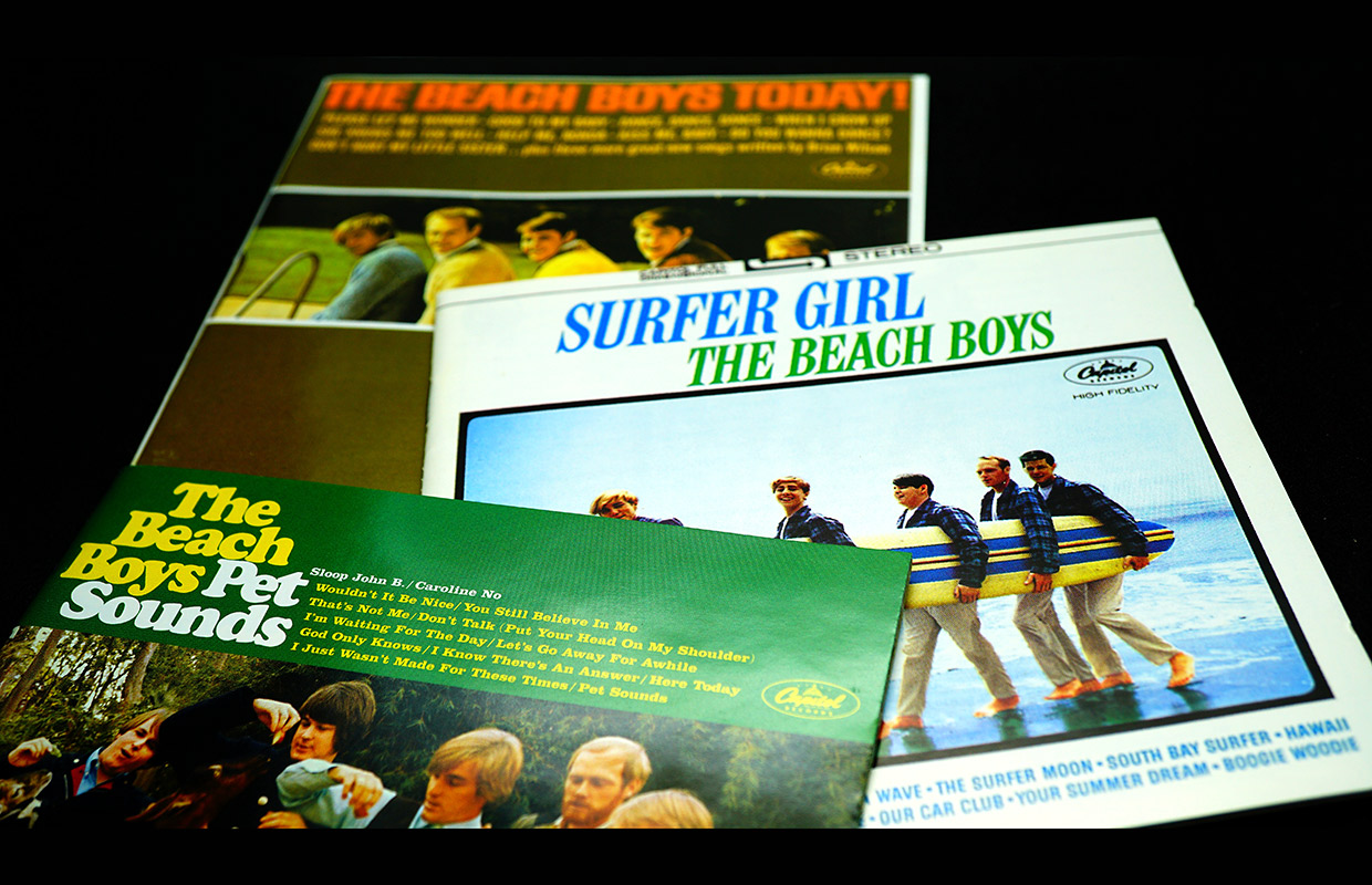 Some of the Beach Boys' most popular albums.