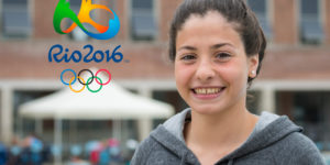 Syrian refugee, Yusra Mardini