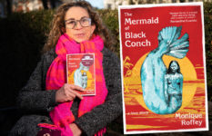 Monique Roffey and her Costa Book of the Year winner The Mermaid of Black Conch