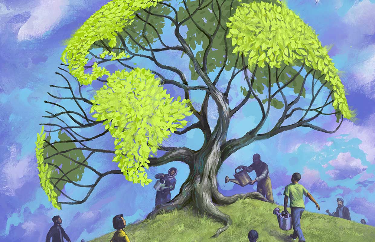 Giving back to the Environment Poster by Anthony Mwangi - Fine Art America-saigonsouth.com.vn