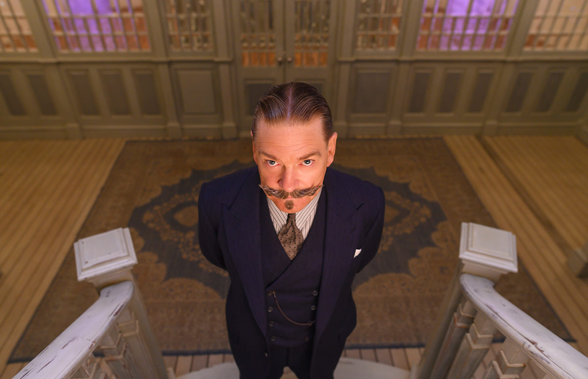 Kenneth Branagh as Hercule Poirot in the upcoming Death on the Nile.