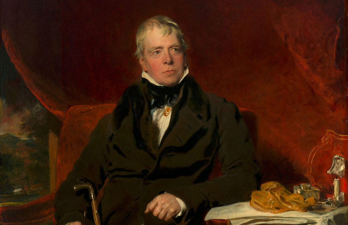 Portrait of Sir Walter Scott