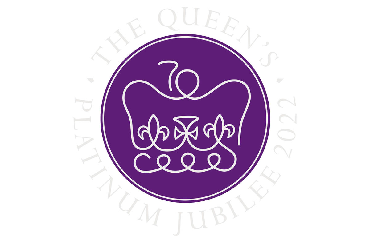 The Queen's Platinum Jubilee 2022 logo