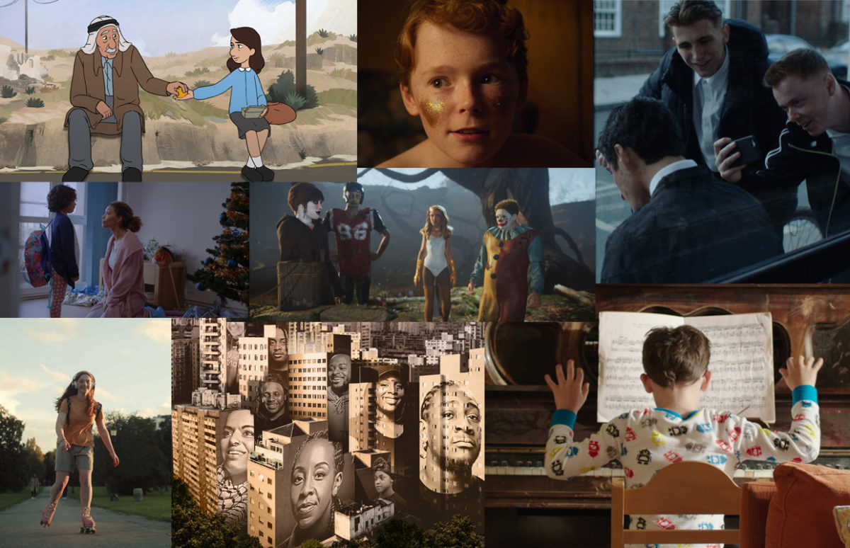 Images from each of the films in the selection