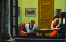 Edward Hopper, Room in New York, 1932.