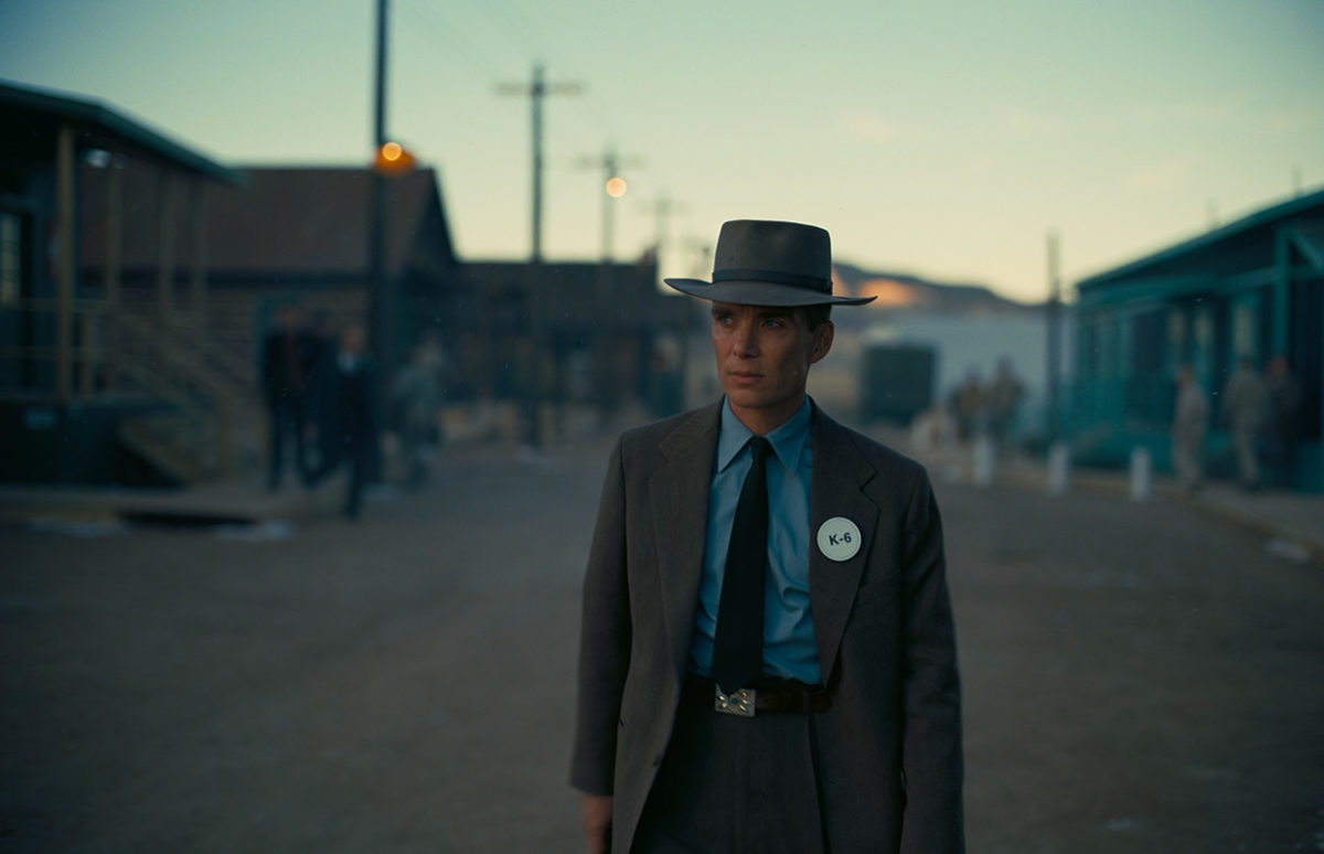 Cillian Murphy as J. Robert Oppenheimer.