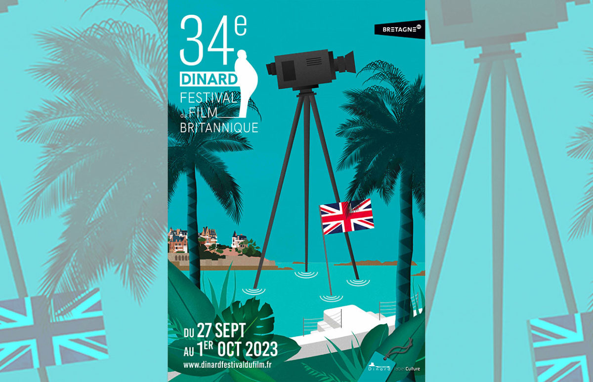 Poster for the Dinard British Film Festival 2023