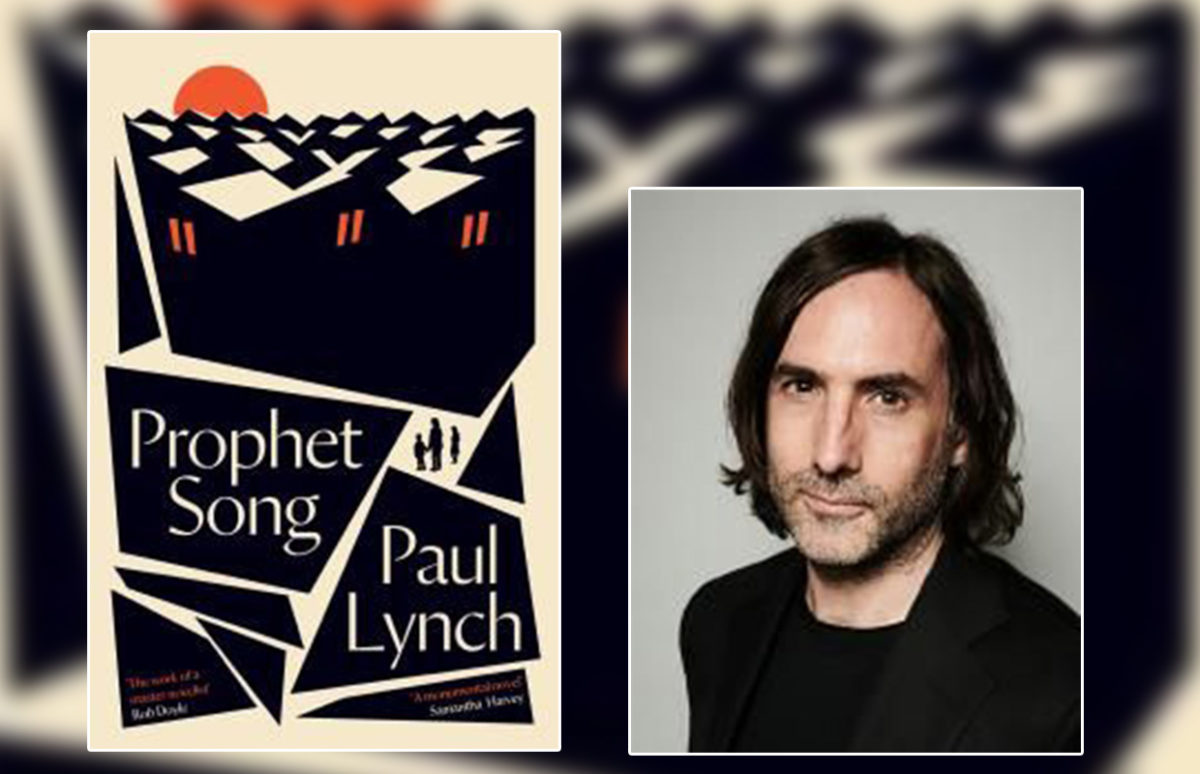 Prophet Song cover and an author portrait of Paul Lynch