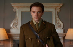 Jack Lowden as Siegfried Sassoon, in uniform.