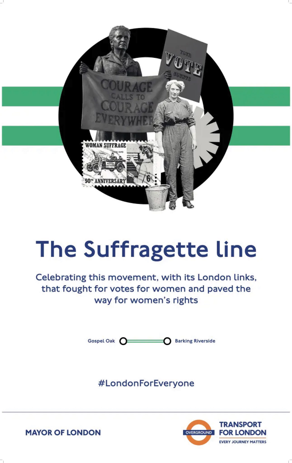 The Suffragette Line.
