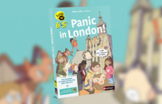 The cover of the comic strip Panic in London!