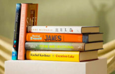 The shortlisted books for the 2024 Booker Prize.