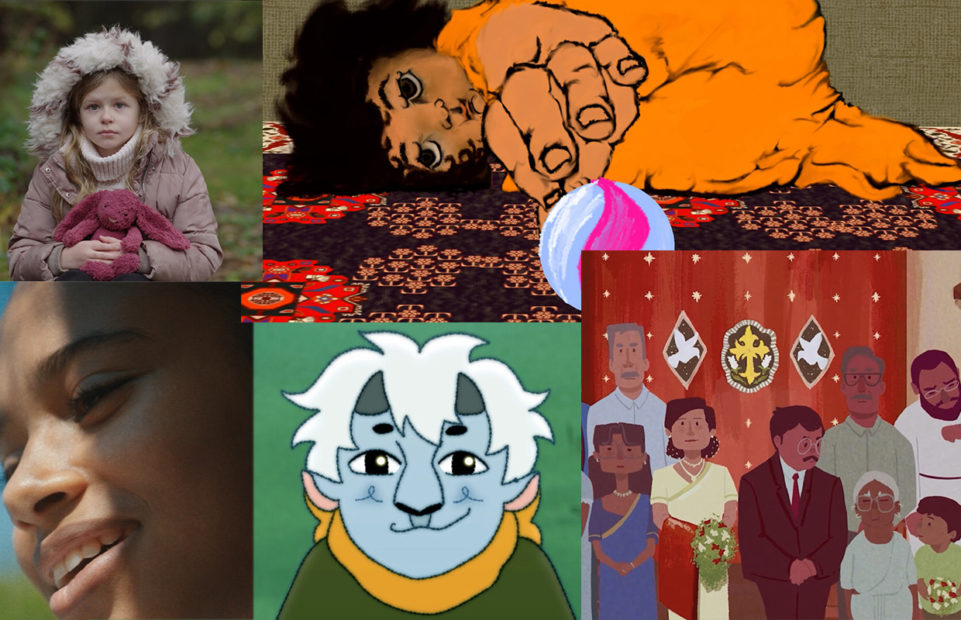A composite image of stills from the six films in the Cycle 3 selection.