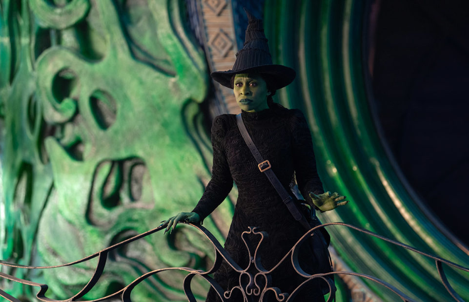 Cynthia Erivo as Elphaba in Wicked.