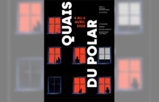 Poster for the Quais du Polar festival, April 2025