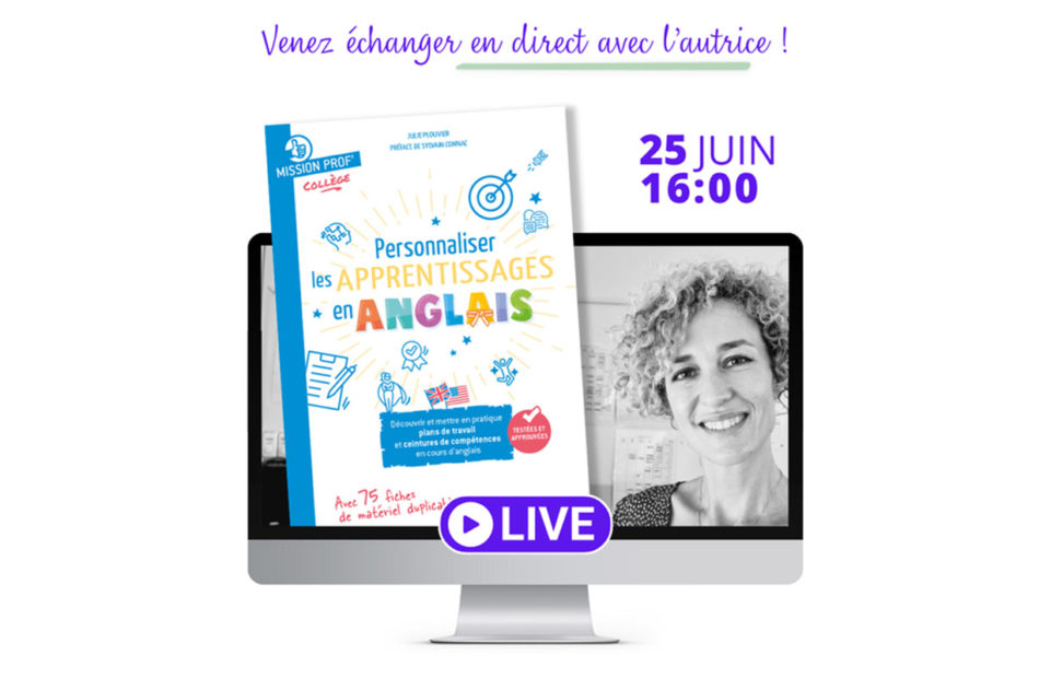 The book cover with a photo of the author on a computer screen and the date and time: 25 June at 16h.