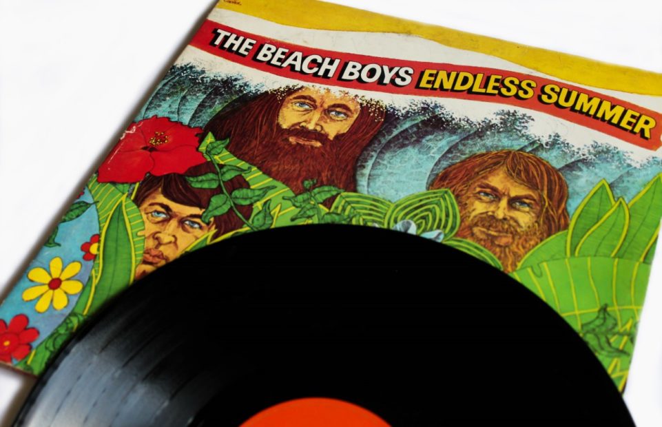 The cover of "Endless Summer", a greatest hits compilation album, which reached number one on the charts in 1974.